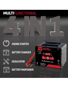 Cargador y Arrancador Schumacher FR01335 4-en-1 200A 12V 2