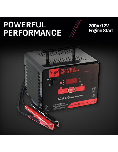 Cargador y Arrancador Schumacher FR01335 4-en-1 200A 12V