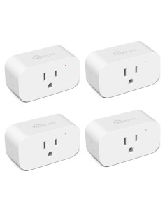 Enchufes Inteligentes TREATLIFE Paquete de 4 WiFi 1800W