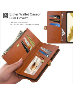 Funda XcaseBar para Samsung S24 Plus con monedero RFID 2