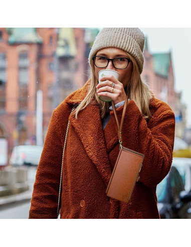 Funda XcaseBar para Samsung S24 Plus con monedero RFID