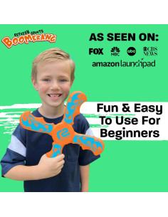 Boomerang Naranja Refresh Sports 22.86 cm para Niños 2