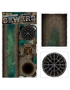 Terreno Doble Cara Arcknight 24 Piezas D&D y RPGs