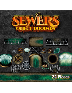 Terreno Doble Cara Arcknight 24 Piezas D&D y RPGs 2