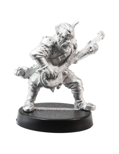 Miniatura Bardo Humano Stonehaven 33mm para Juegos de Mesa