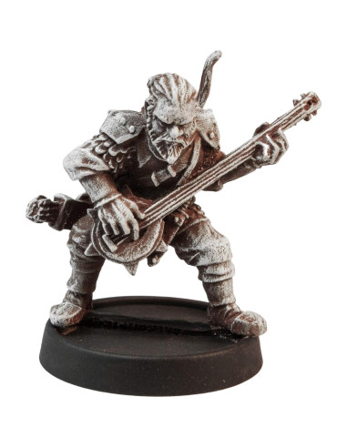 Miniatura Bardo Humano Stonehaven 33mm para Juegos de Mesa