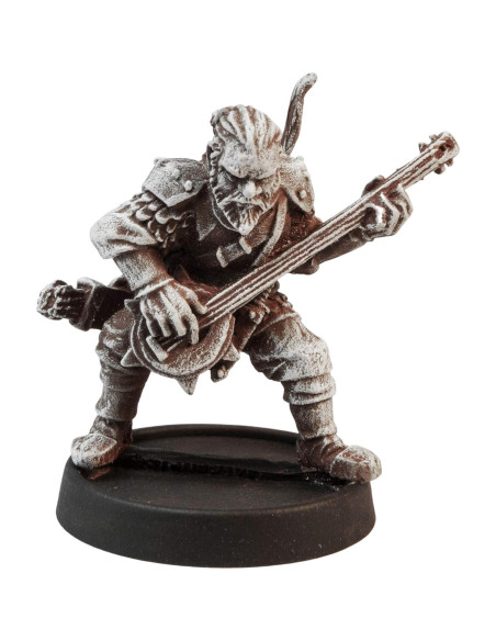 Miniatura Bardo Humano Stonehaven 33mm para Juegos de Mesa