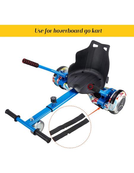 8 Correas Ajustables Frienda para Hoverboard + 4 Protectores