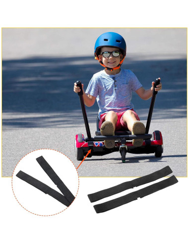 8 Correas Ajustables Frienda para Hoverboard + 4 Protectores