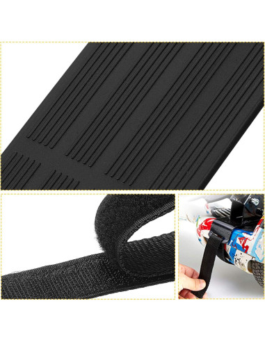 8 Correas Ajustables Frienda para Hoverboard + 4 Protectores
