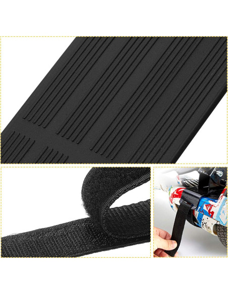 8 Correas Ajustables Frienda para Hoverboard + 4 Protectores