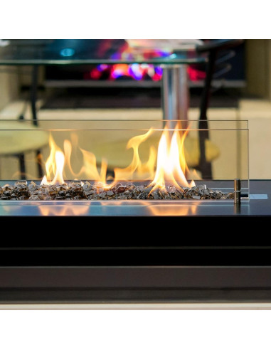 Vidrio para Fuego Onlyfire 4,54 kg Bronce 0,64 cm para Hoguera