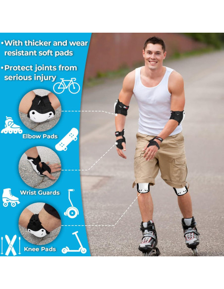 Equipo de Protección SKT HP L para Patinaje y Ciclismo