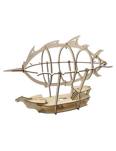 Globo Aerostático de Madera CZYY 3D para RPG 1,27 kg