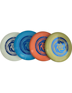 Frisbee Ultimate ISD TOYS Verde Brilla en la Oscuridad 27 cm 2