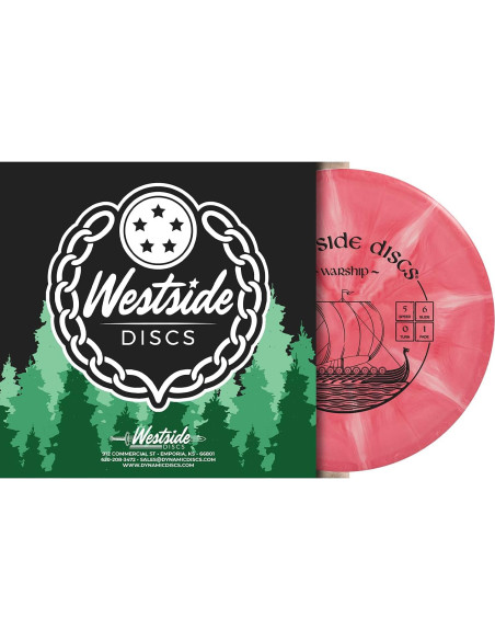 Disco Golf Westside Discs Warship Naranja Estable 22cm