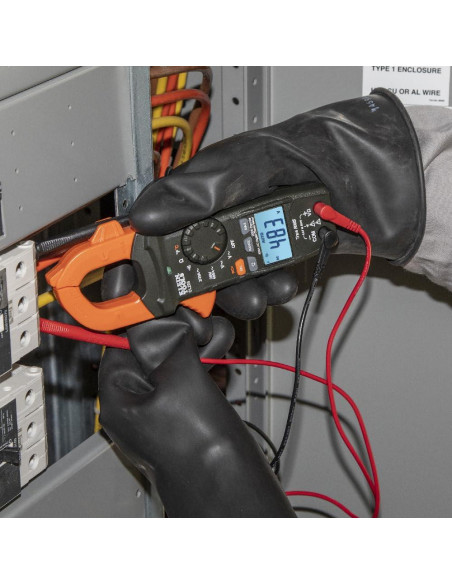 Medidor de Pinza Klein Tools CL220 400A CA TRMS Temperatura