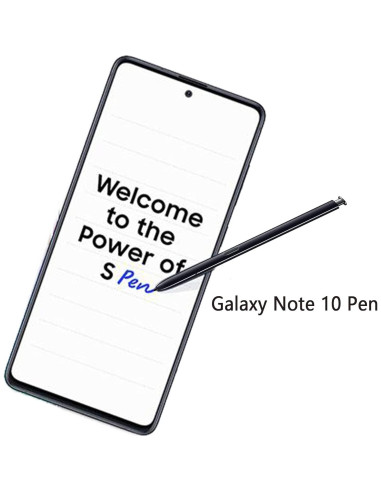 Lápiz Óptico Samsung Galaxy Note 10 Sin Bluetooth Negro