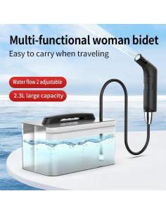 Bidet Portátil 2Clean Eléctrico para Viajes 0.58 kg 2