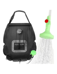 Bolsa de Ducha Solar NODG 20L con Manguera y Cabezal