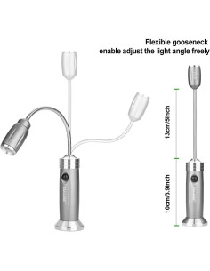 Luz de Barbacoa IMAGEN LED Magnética con Cuello Flexible 2
