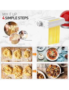 Accesorio para Hacer Pasta ANTREE 3 en 1 para KitchenAid 2