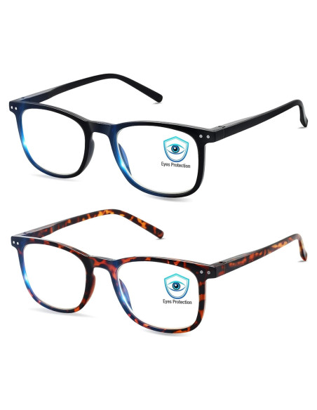 Gafas AOSM Anti Luz Azul Cuadradas UV400 para Adultos