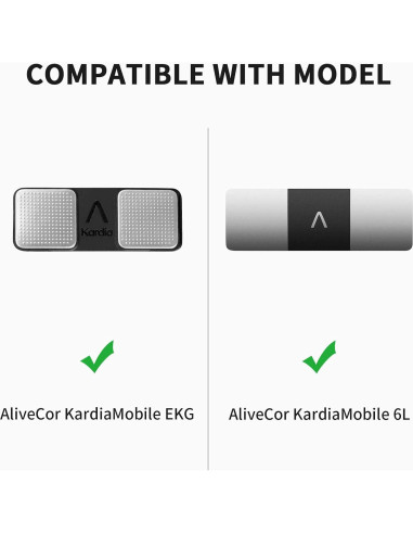 Funda Dura para Monitor de Corazón AliveCor Kardia 6L