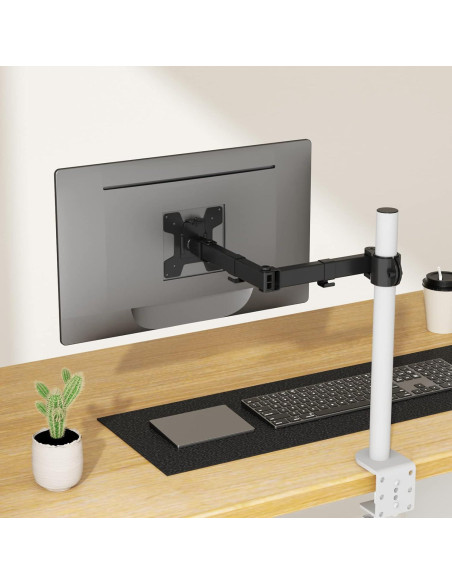 Soporte de Monitor WALI 001ARM Ajustable 27" Negro