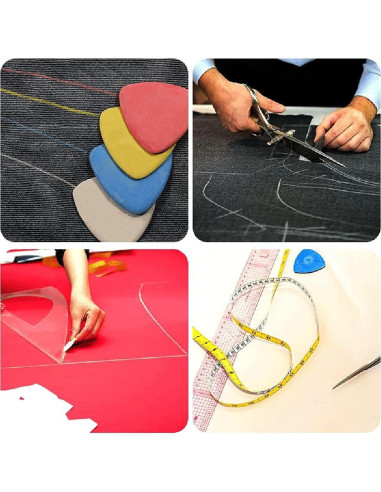 Tiza de Sastre ZXTY 10 Piezas HB para Costura y Acolchado