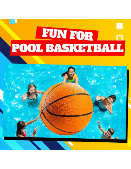 Balón de Baloncesto Mini Bedwina - 17.78 cm - Set 2 Pzs