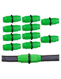 Kit de Reparación de Manguera de Jardín Dhieong 10 Piezas