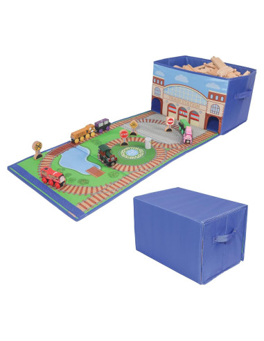 Caja de Almacenamiento y Alfombrilla de Juego Zany 101,6x38,6cm