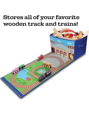 Caja de Almacenamiento y Alfombrilla de Juego Zany 101,6x38,6cm