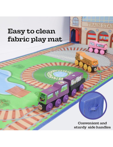 Caja de Almacenamiento y Alfombrilla de Juego Zany 101,6x38,6cm