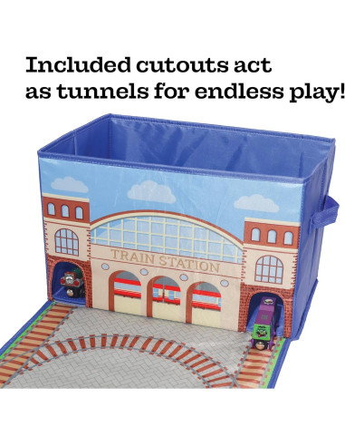 Caja de Almacenamiento y Alfombrilla de Juego Zany 101,6x38,6cm