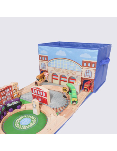 Caja de Almacenamiento y Alfombrilla de Juego Zany 101,6x38,6cm