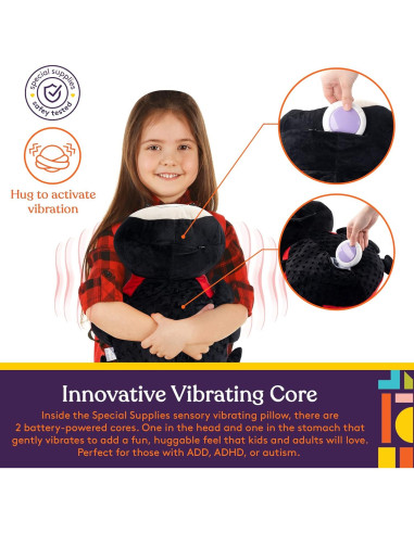 Almohada Vibrante Sensorial Mariquita Suministros Especiales