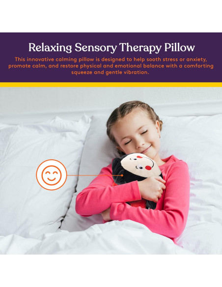 Almohada Vibrante Sensorial Mariquita Suministros Especiales