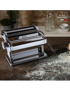 Máquina de Pasta Manual Marcato Atlas 180 - Acero Cromado 2
