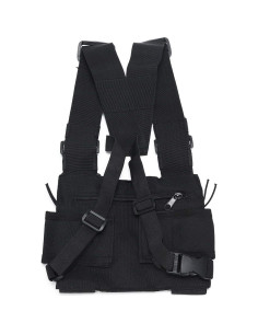 Arnés de Pecho LAGESUN RBH0001BL Ajustable con Bolsillos 2