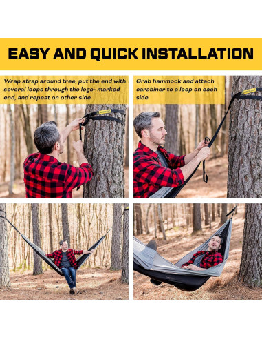 Hamaca Individual ELK Nylon Paracaídas 210T Ligera