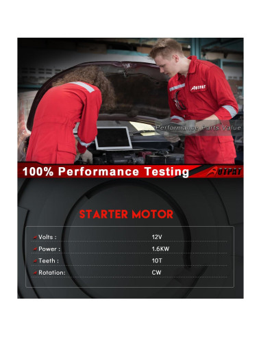 Motor de Arranque AOTPAT 12V 1.4KW para Infiniti y Nissan