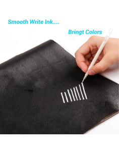 Bolígrafos Borrables por Calor IMEIJU con 20 Recargas Blancos 2