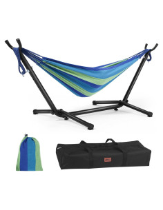 Hamaca Infantil Goutime con Soporte y Bolsa Azul