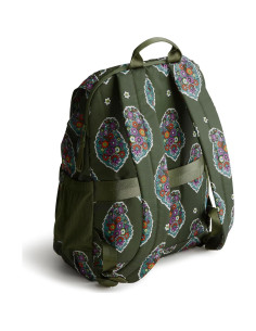 Mochila Vera Bradley Ripstop Kew Gardens Verde 40.6x27.9 cm 2
