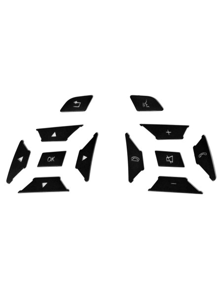 Cubierta de Botón para Volante WODOFO GDR Negro 12pcs