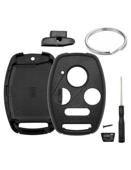 Funda de Llave Honda 4 Botones JJC87HNK02 ABS 6.4x3.5cm