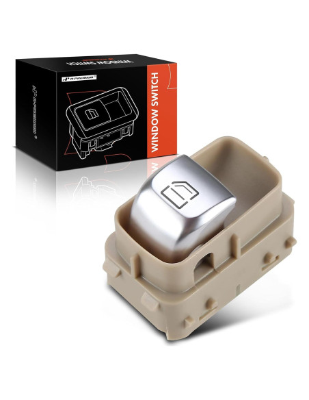 Interruptor Ventana Eléctrica A-Premium Beige para Mercedes-Benz