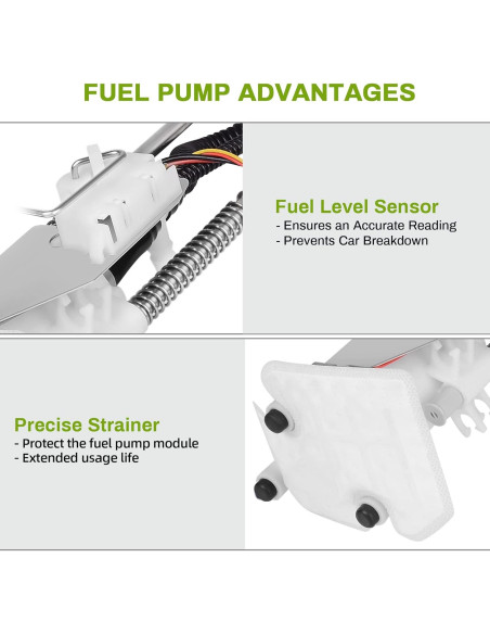 Bomba de combustible AUTOSAVER88 para Ford F150 04-08 1.44kg